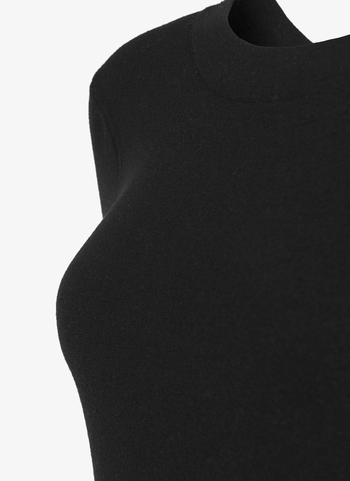 Body À Encolure Bateau En Mélange De Laine ALAÏA NOIR BODY À ENCOLURE BATEAU EN MÉLANGE DE LAINE